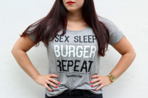 Burger Shop - Sex Sleep Burger Repeat Shirt