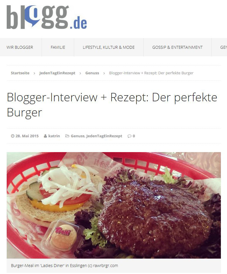 RAWR BRGR im Interview auf blogg.de