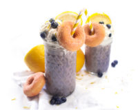 Blueberry-Lemon Milkshake