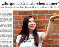 Das Burgermädchen gibt’s gedruckt!