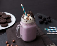 Blackberry Milkshake